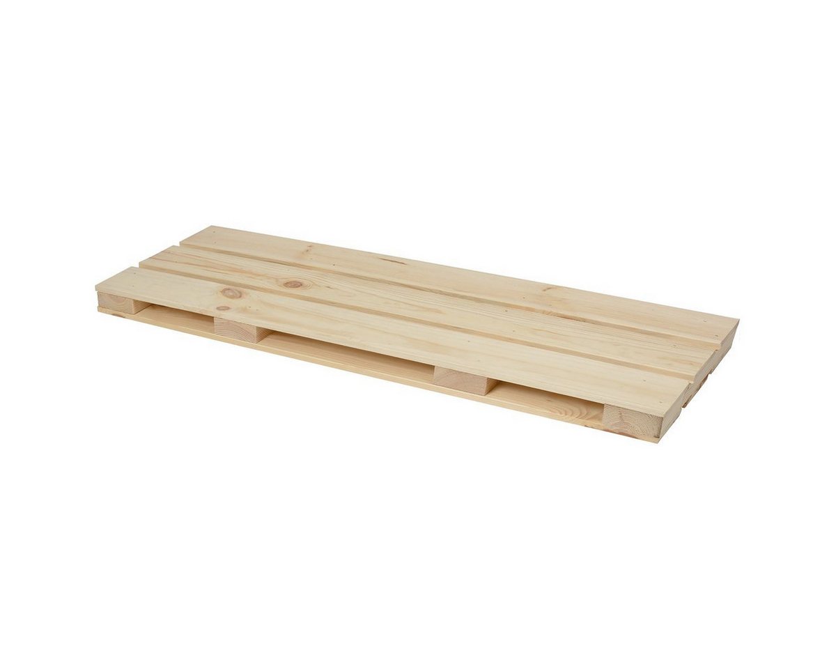 Duraline Wandregal XL4 Pallet Wandmodul Hängeregal Palettenmöbel, stabil, dekorativ und funktional, 46 mm, 23,5 x 80 cm