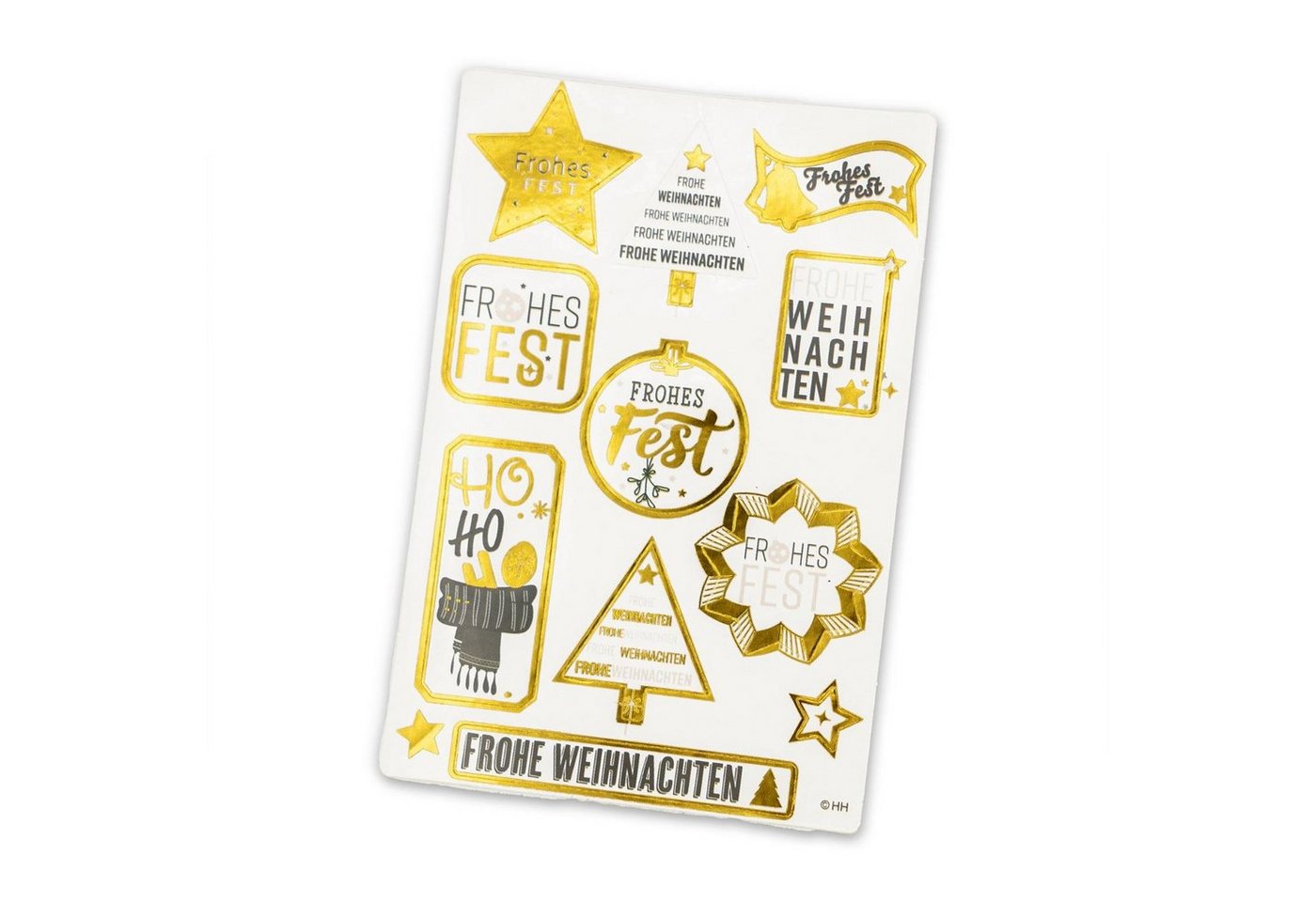itenga Sticker itenga Weihnachtssticker Freiform 4 Bögen - Motiv 2 Bild 3