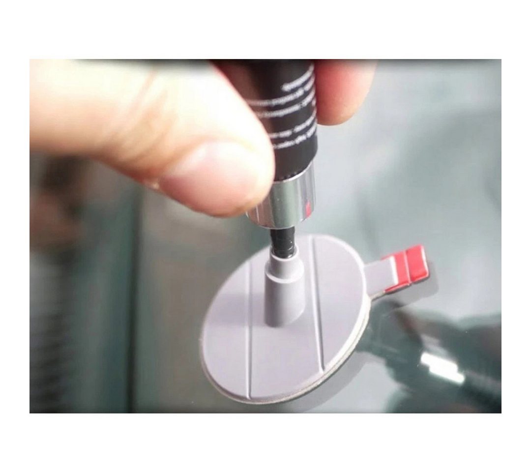 VERK GROUP Reparatur-Set Auto Steinschlag Reparaturset Windschutzscheibe KFZ Scheiben Reparatur, 1-St., 1-teilig, Für Steinschlagschäden, zur Windschutzscheiben, KFZ-Reparaturset Bild 3