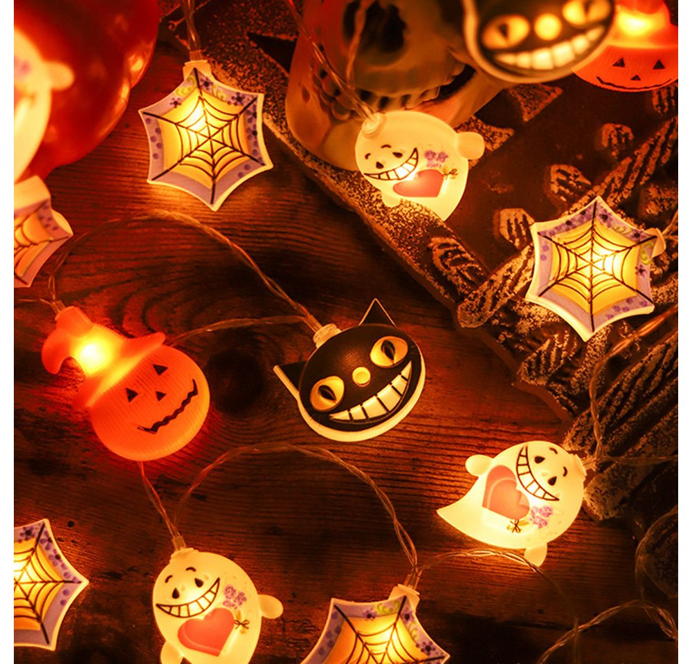 Bomiclss LED-Lichterkette Herbst Deko, Halloween Lichterkette 3 m 20 LED Lichter, für Halloween Theme Erntedankfest Weihnachtsfeiern Bild 5