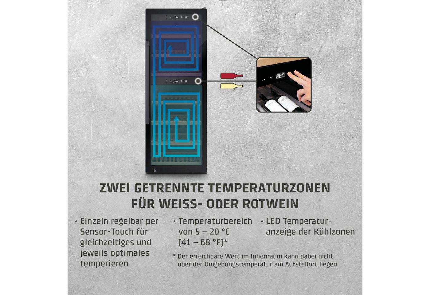 Caso Weinkühlschrank 729 WineExclusive 126 Smart Bild 4