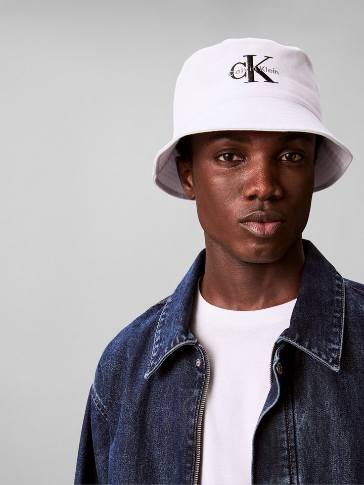 Calvin Klein Fischerhut MONOLOGO EMBROIDERY BUCKET HAT Bild 3