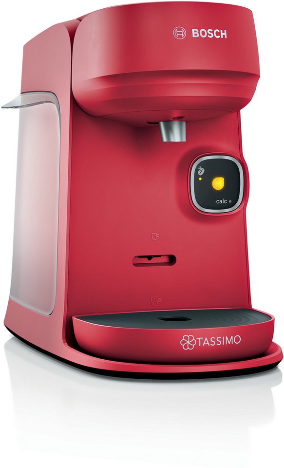BOSCH Kapselmaschine TASSIMO harmony plus TAS173B, rot, Sofortstart ohne Aufheizzeit, Großer 850ml-Wassertank, bis zu 70 Getränke bekannter Marken