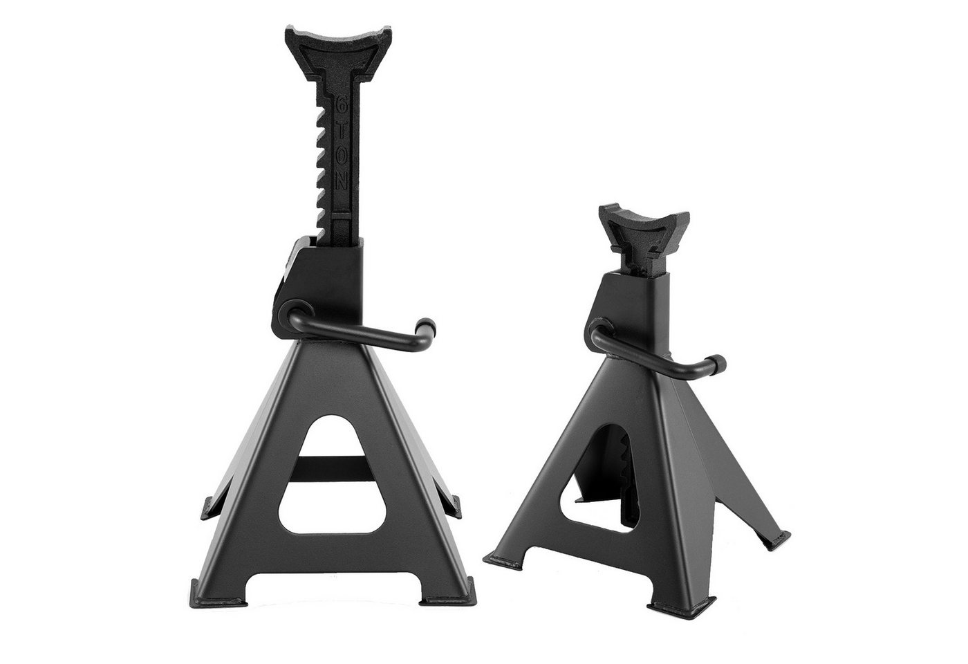 COSTWAY Wagenheber, max. Hubhöhe: 58,5 cm, 2er Set, bis 6 Tonnen Tragkraft Bild 4