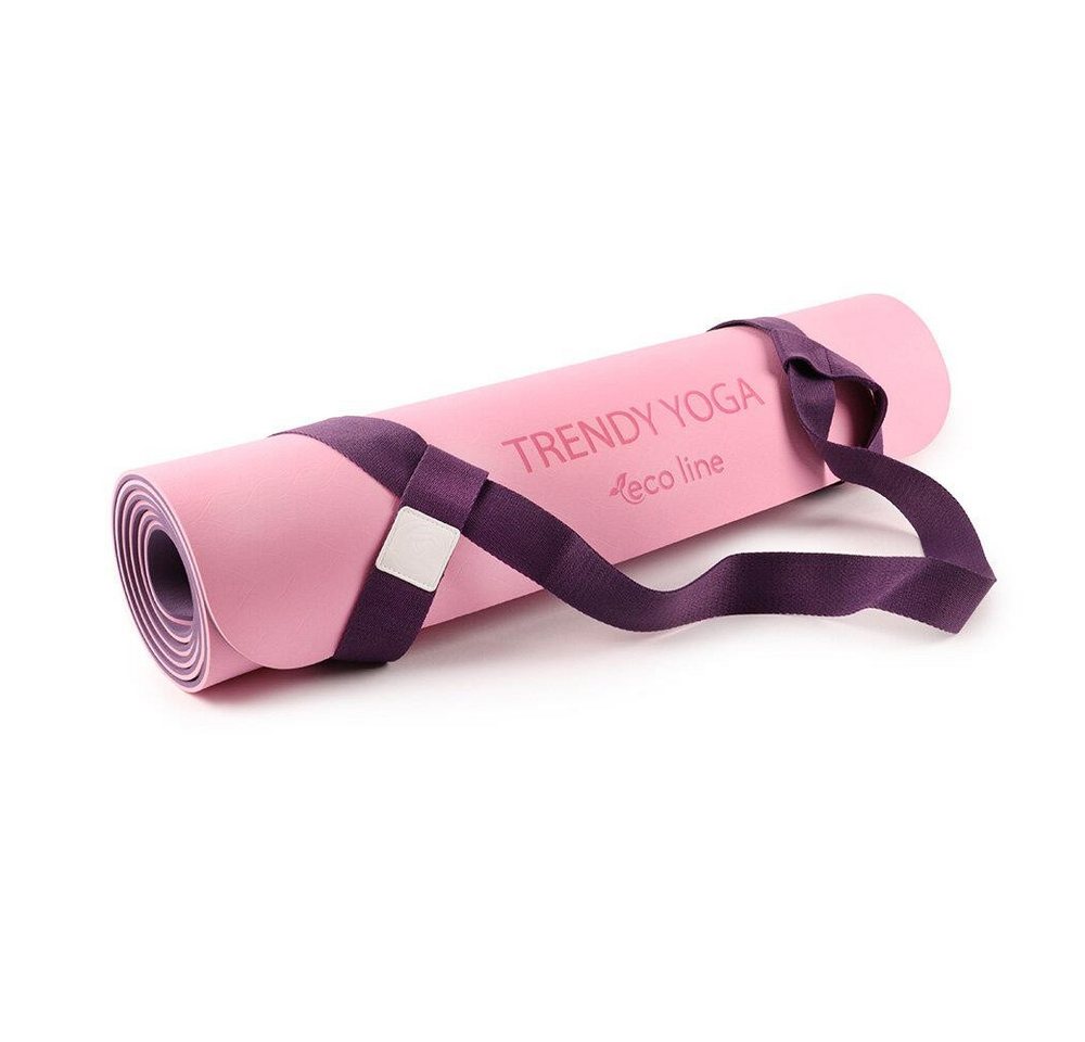 yogabox Sportmatte Eco Yogamatten Tragegurt (1-St), extrem rutschfest Bild 3
