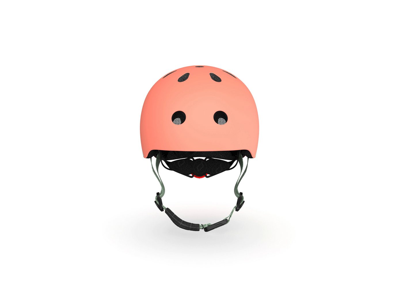 Scoot and Ride Kinderhelm XXS - S Peach, 45 - 51 cm Kinder Schutzhelm mit LED Licht Bild 5