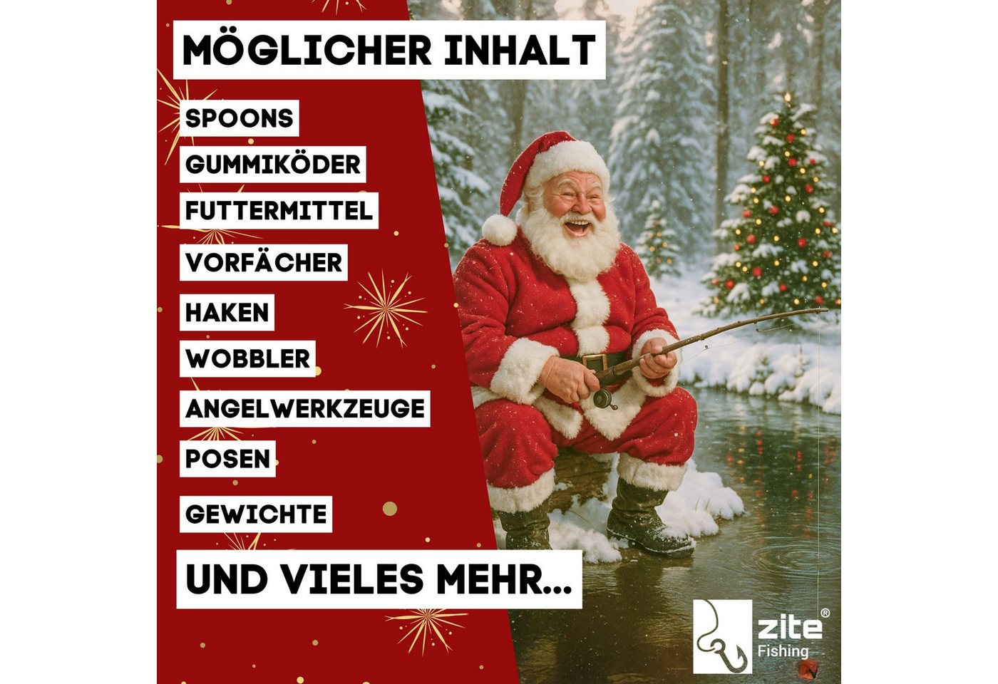 Zite Wundertüte Zite Fishing Wundertüte Angeln - Geschenk unter dem Weihnachtsbaum Bild 5