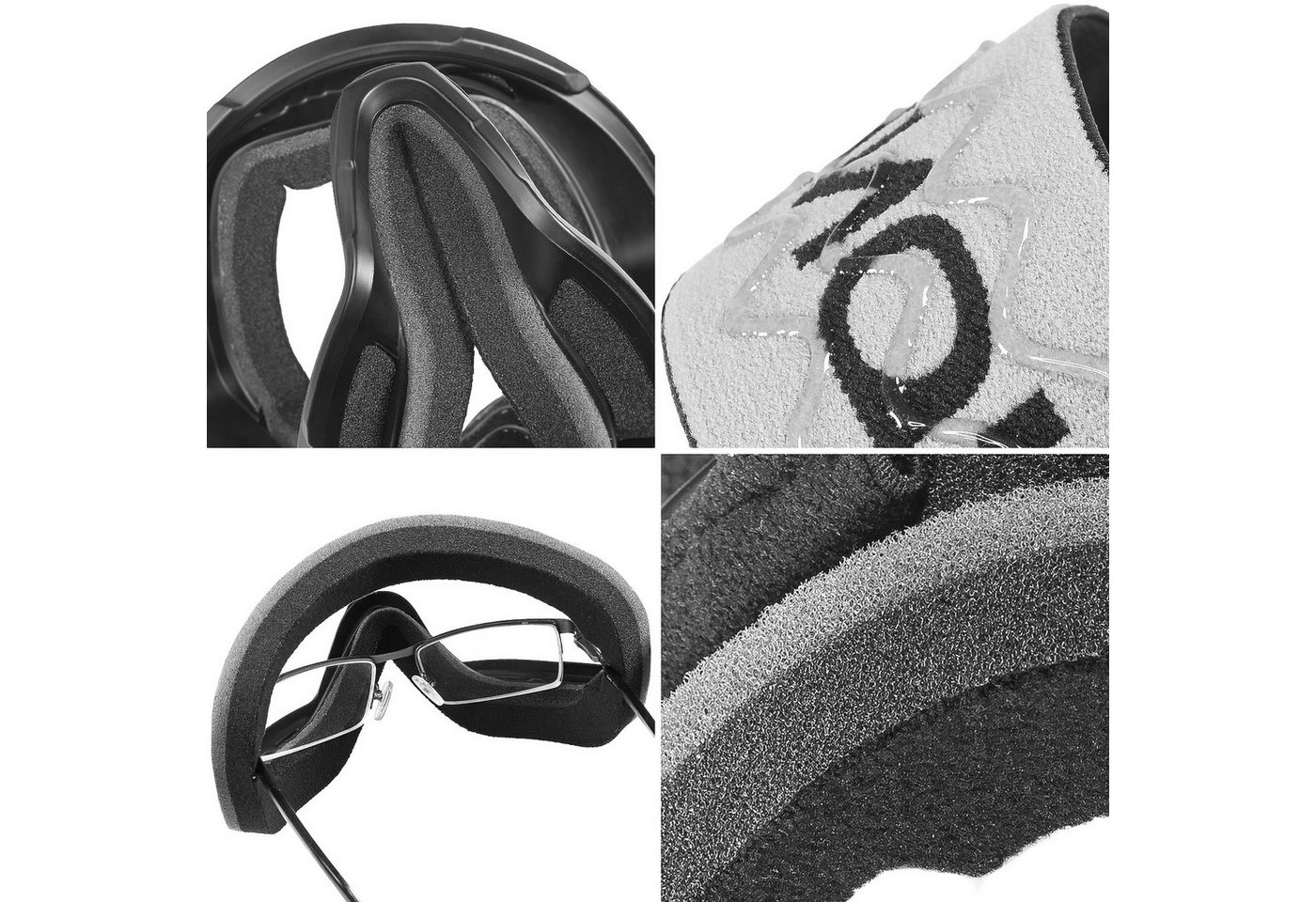 SCHNORR Sportbrille Schnorr Skibrille Kryos - Sphärisch, Gold (S3), Full REVO, Anti-Fog, (1-St), Full REVO-Beschichtung Gold (S3) Bild 2