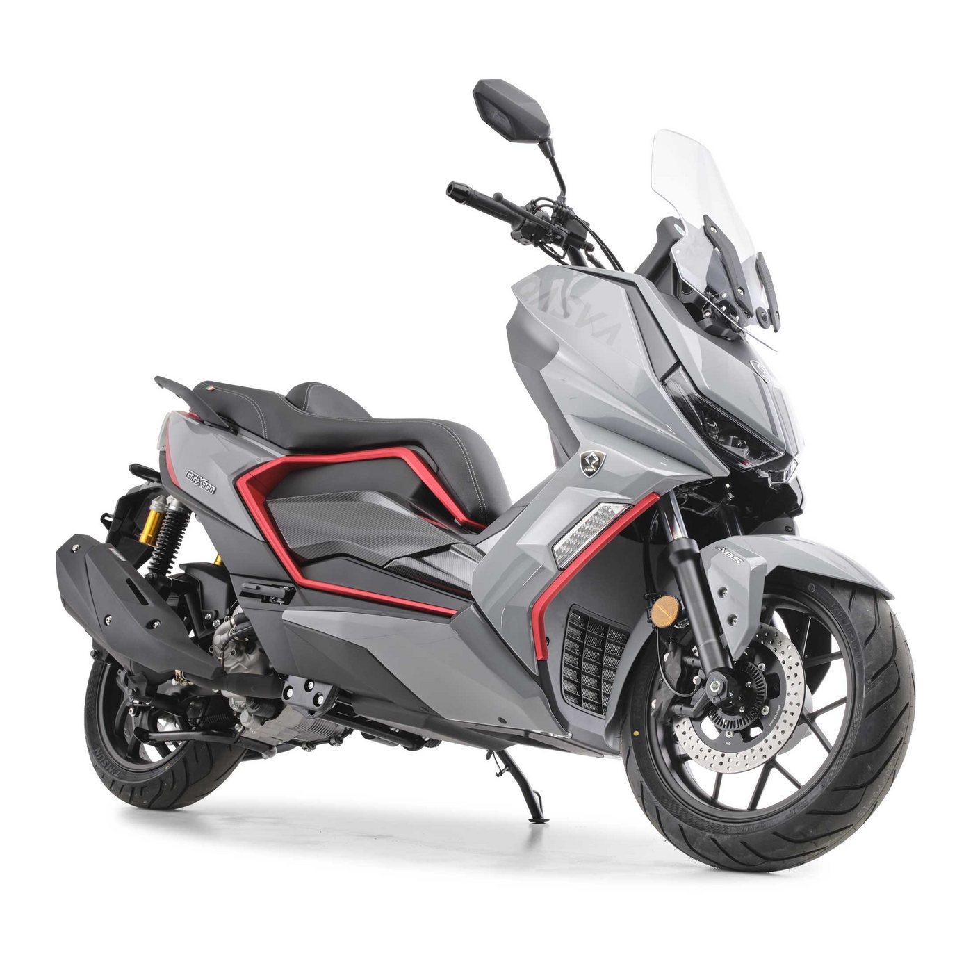 Burnout Motorroller GT-X 300 ccm Iron Fire, 300 ccm, 126 km/h, Euro 5+, Dashcam,7 Zoll Touchscreen,Navi,Keyless Go,verstellbares Windschild Bild 2