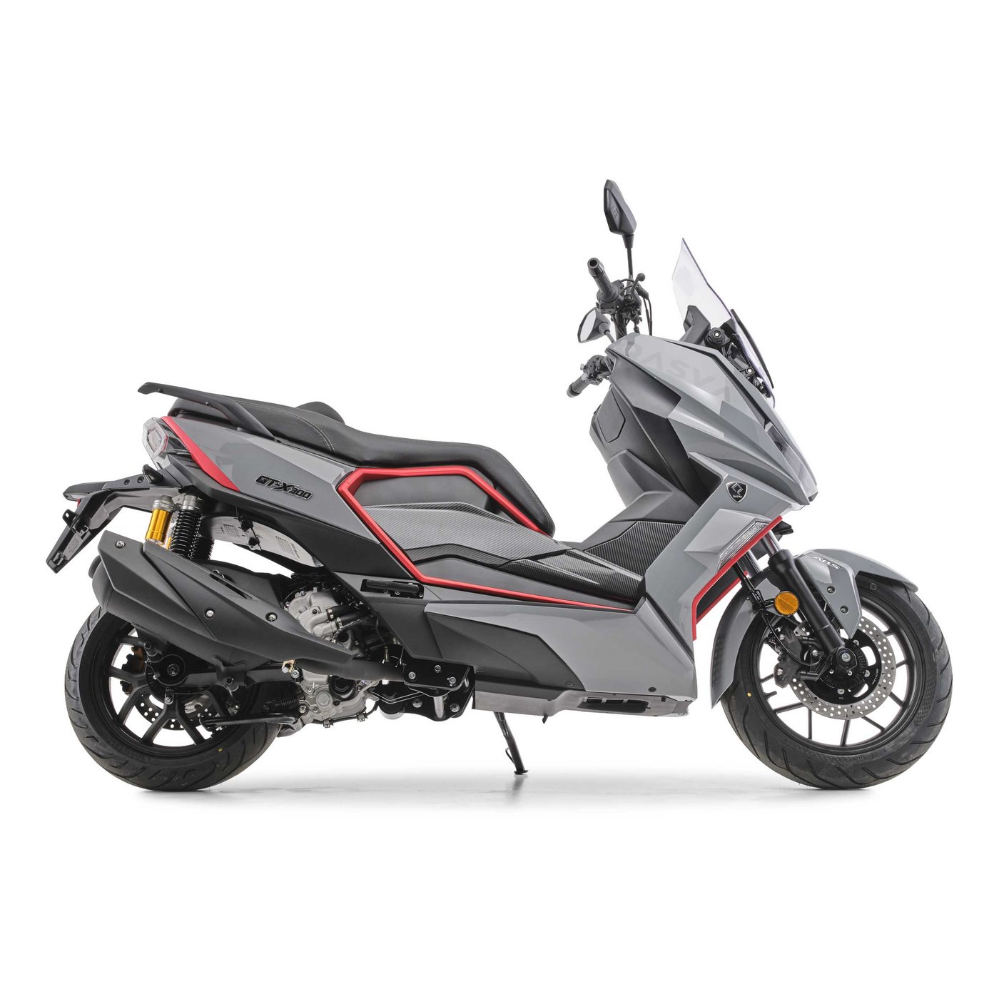Burnout Motorroller GT-X 300 ccm Iron Fire, 300 ccm, 126 km/h, Euro 5+, Dashcam,7 Zoll Touchscreen,Navi,Keyless Go,verstellbares Windschild Bild 3