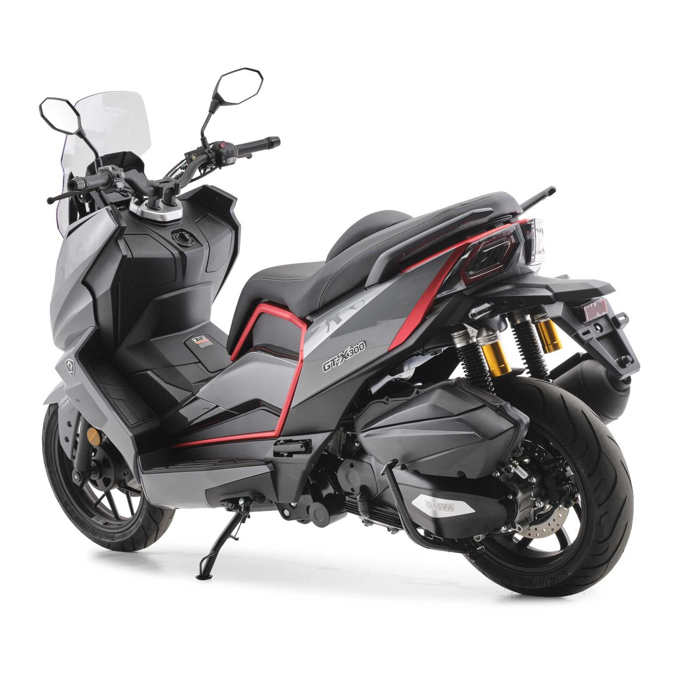 Burnout Motorroller GT-X 300 ccm Iron Fire, 300 ccm, 126 km/h, Euro 5+, Dashcam,7 Zoll Touchscreen,Navi,Keyless Go,verstellbares Windschild Bild 5