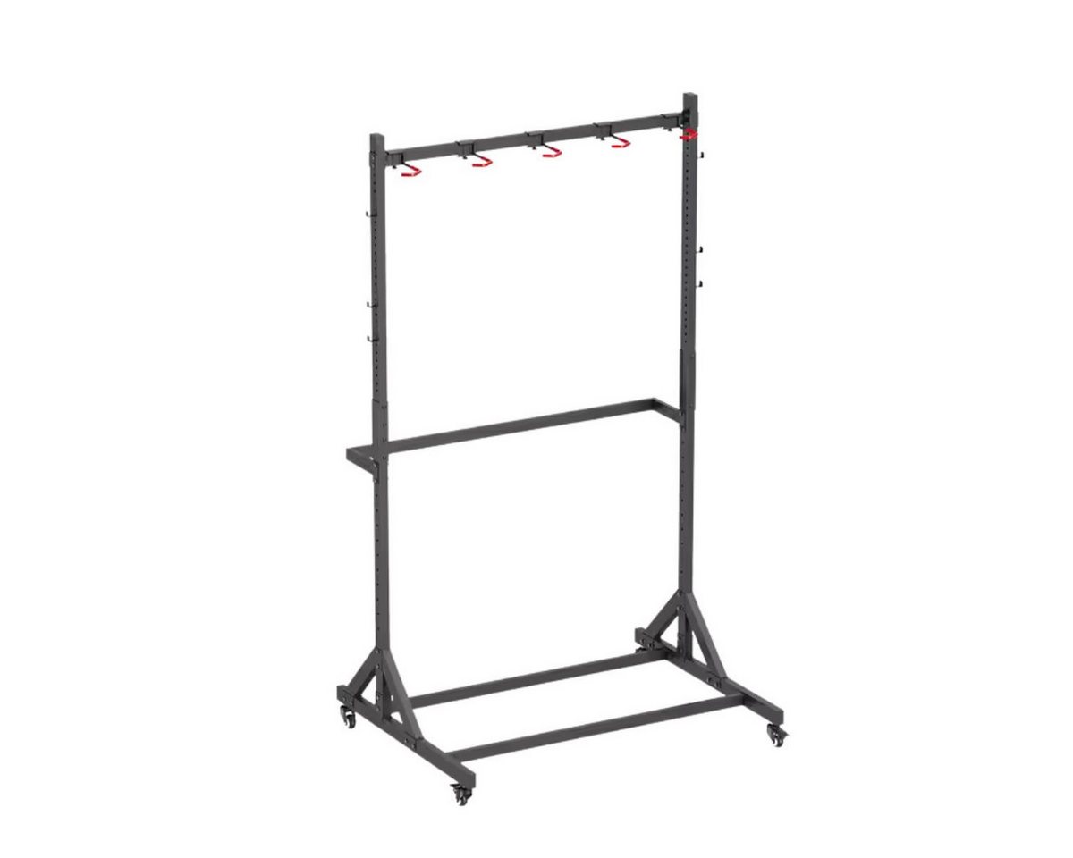 Cranit Fahrradständer Fahrradständer mit Rollen FS24 für 5 Fahrräder Fahrradaufhängung DPL1 Bild 3