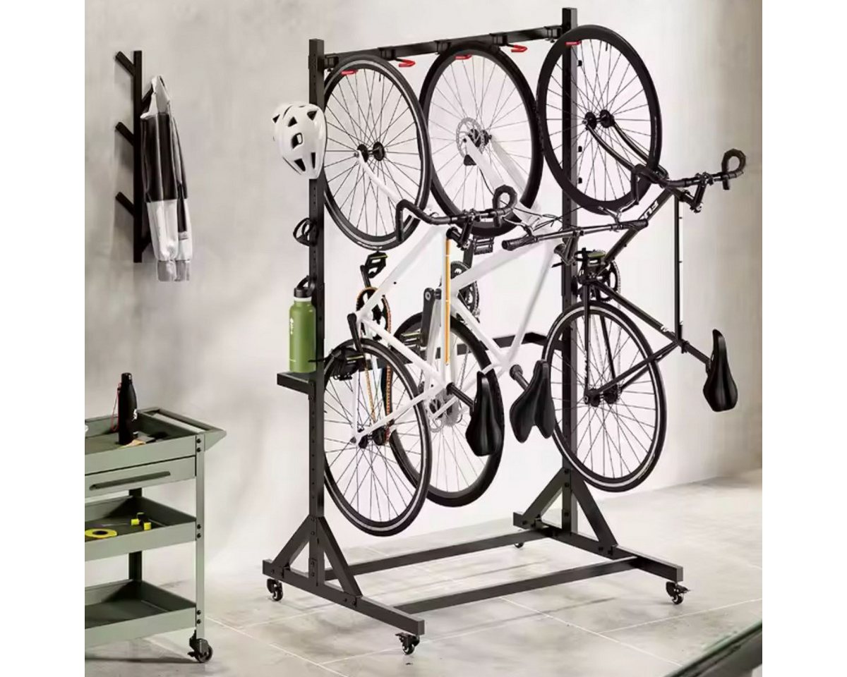 Cranit Fahrradständer Fahrradständer mit Rollen FS24 für 5 Fahrräder Fahrradaufhängung DPL1 Bild 4