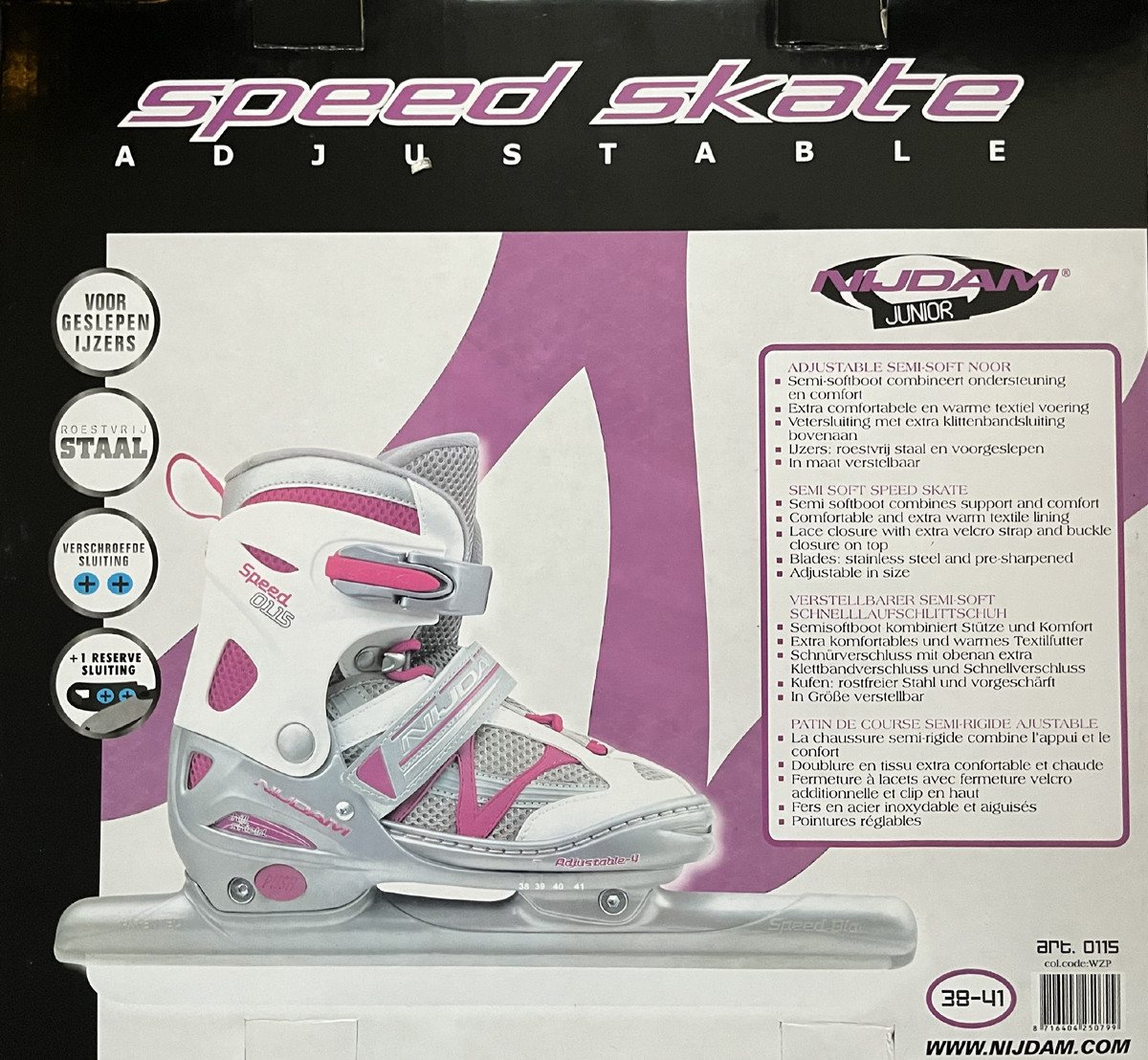 Looping-Lu Schlittschuhe Speedskating Schlittschuhe 38 - 41 NEU Bild 2
