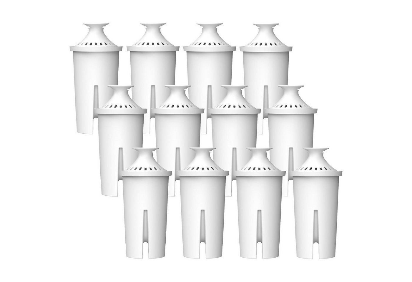 Comedes Kalk- und Wasserfilter 12er Set einsetzbar statt Brita Classic, Zubehör für PearlCo Classic, einsetzbar statt Brita Mavea 107007, 766229, 001529, 10171019, 107007 Bild 3