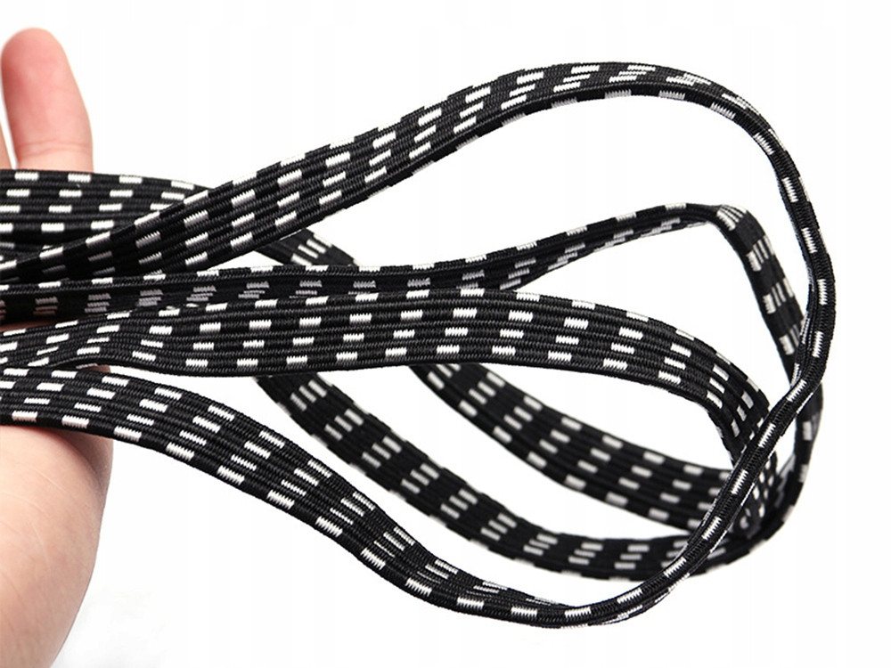 VERK GROUP Gepäckgurt Fahrrad Gepäckspanner 65 cm Spanngummi Expander Gurt, (1-tlg), Elastisch, mit Haken Bild 3