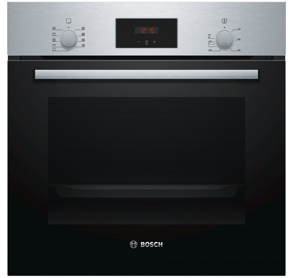BOSCH Backofen-Set 7 Heizarten Teleskopauszug + keenberk Induktionskochfeld Booster Touch, mit 1-fach Teilauszug Bild 4