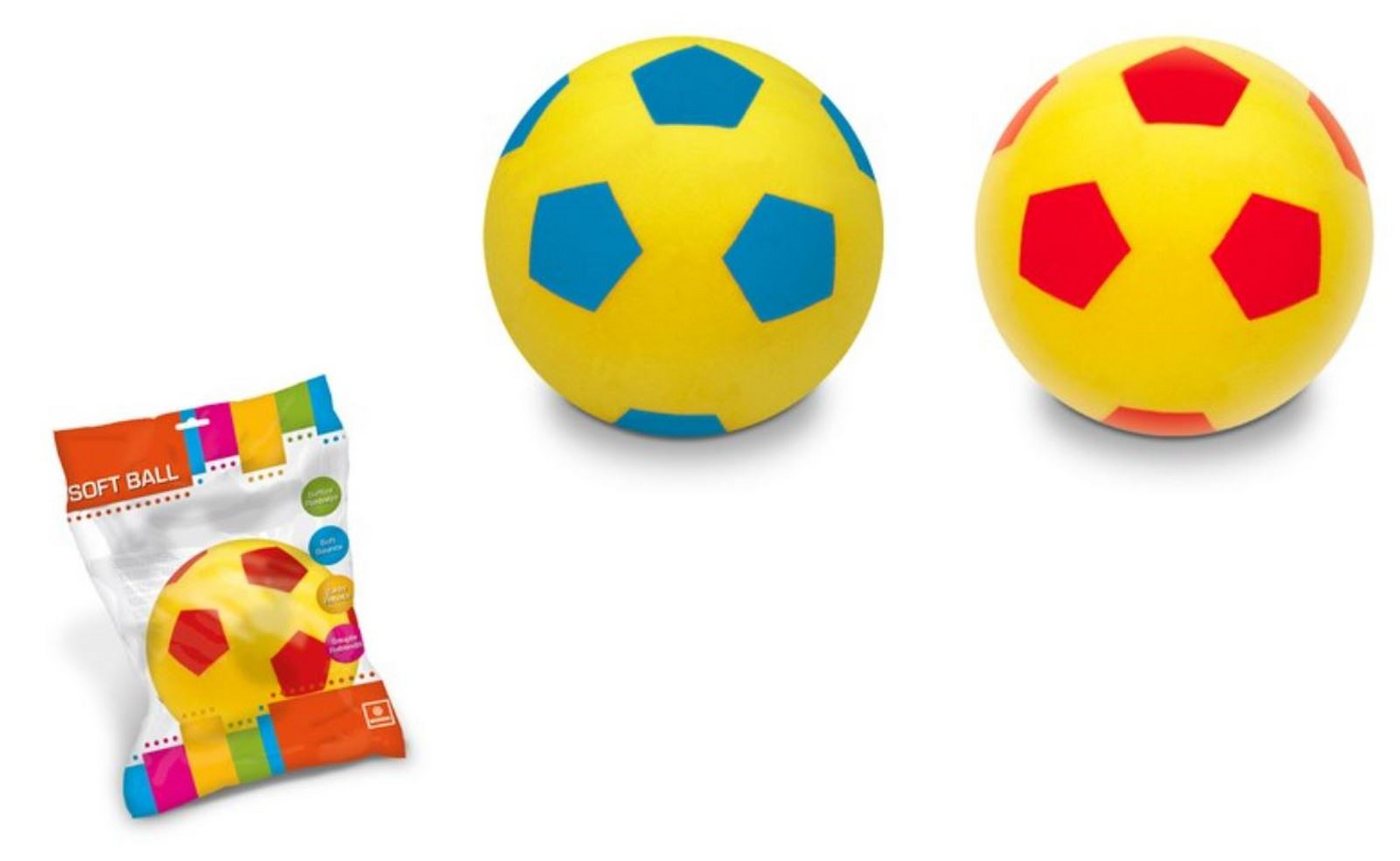 MONDO Softball Soft Ball ca. 14 cm – Schaumstoffball – Farbe zufällig (1-St)