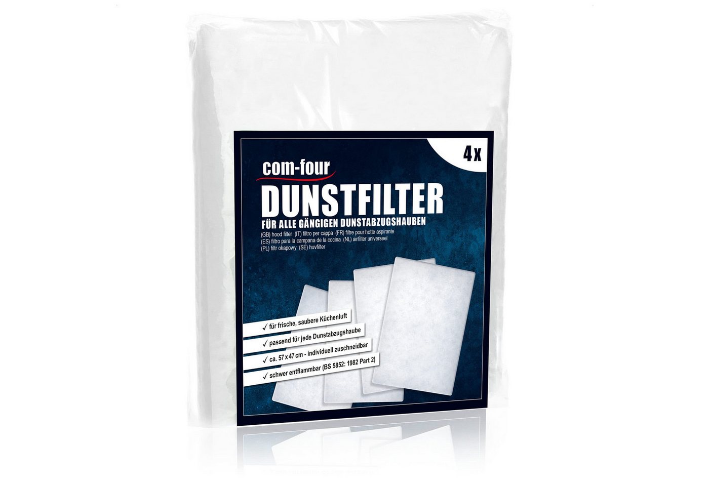 com-four Fettfilter