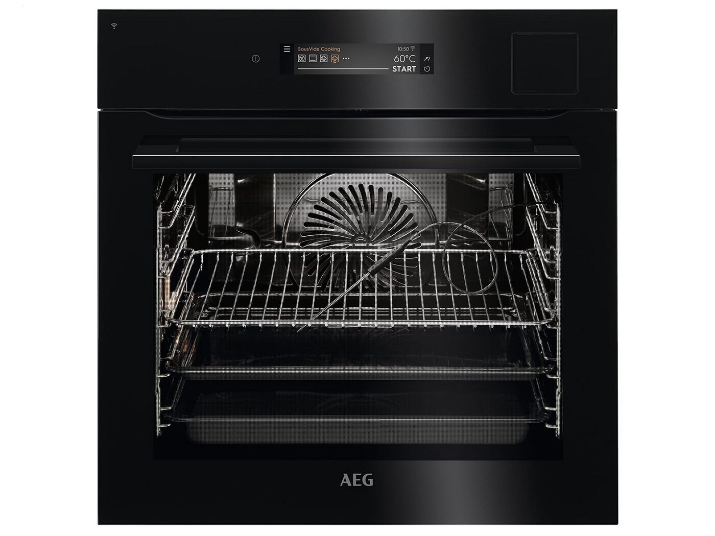 AEG Dampfbackofen, Reinigung mit Wasser / Dampf