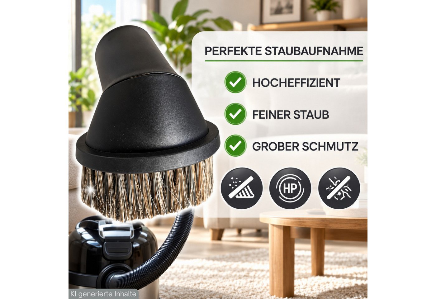 Maxorado Möbelpinsel Set Düse für Siemens iQ700 Z 7.0 Q 5.0 iQ300 3.0 Staubsauger Möbel Bild 4