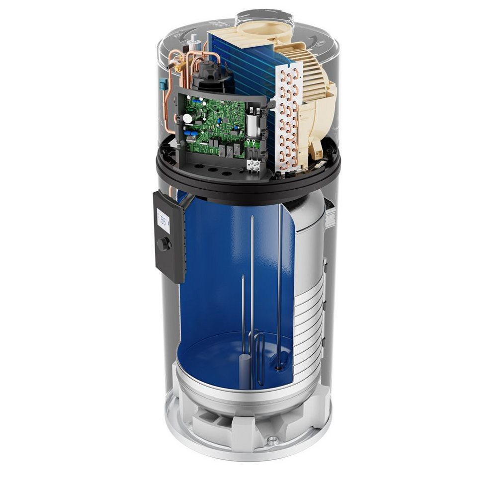 Haier Warmwasser-Wärmepumpe Kwikot by Haier Brauchwasserwärmepumpe Trinkwasser HP150M8-9 150L R290, Energieklasse A+ Bild 3