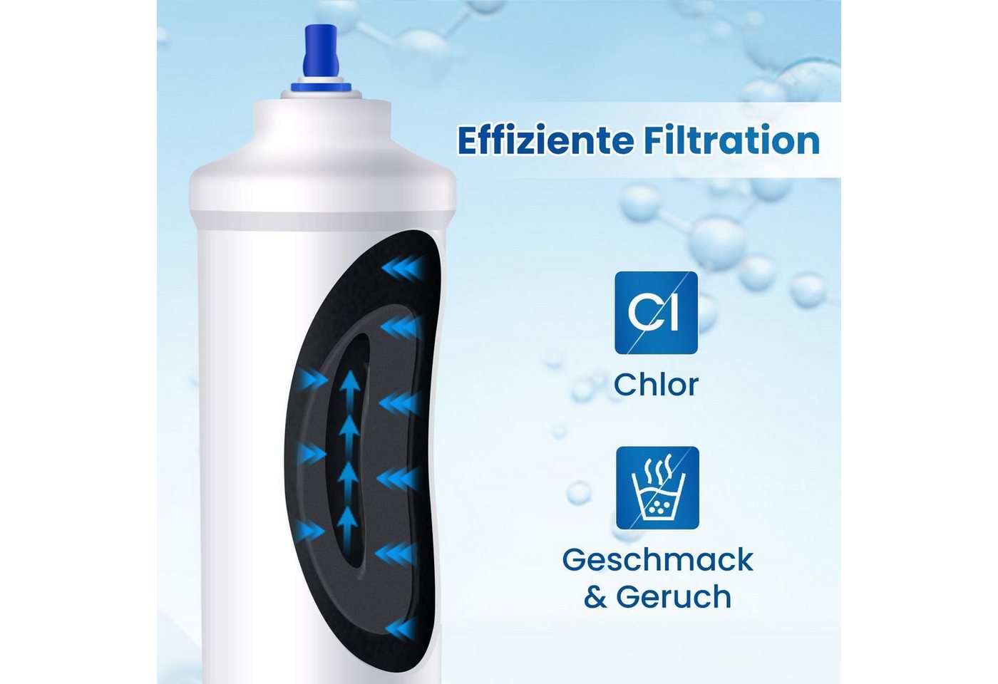 LuxusKollektion Wasserfilter Wasserfilter Kühlschrank Kompatibel Samsung DA29-10105J Bild 2