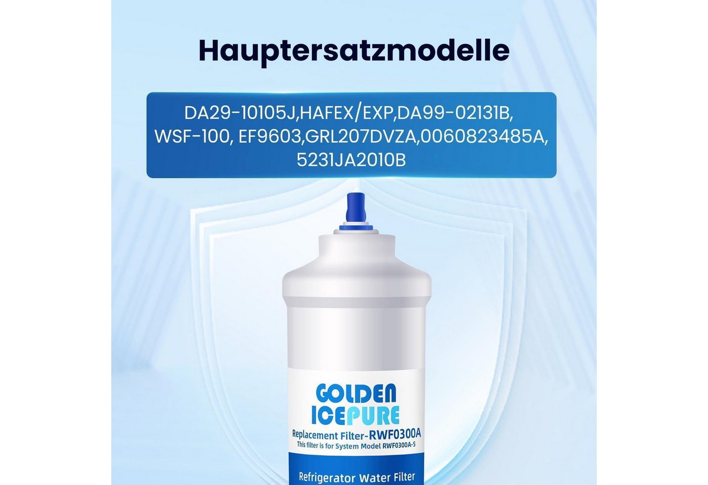 LuxusKollektion Wasserfilter Wasserfilter Kühlschrank Kompatibel Samsung DA29-10105J Bild 5