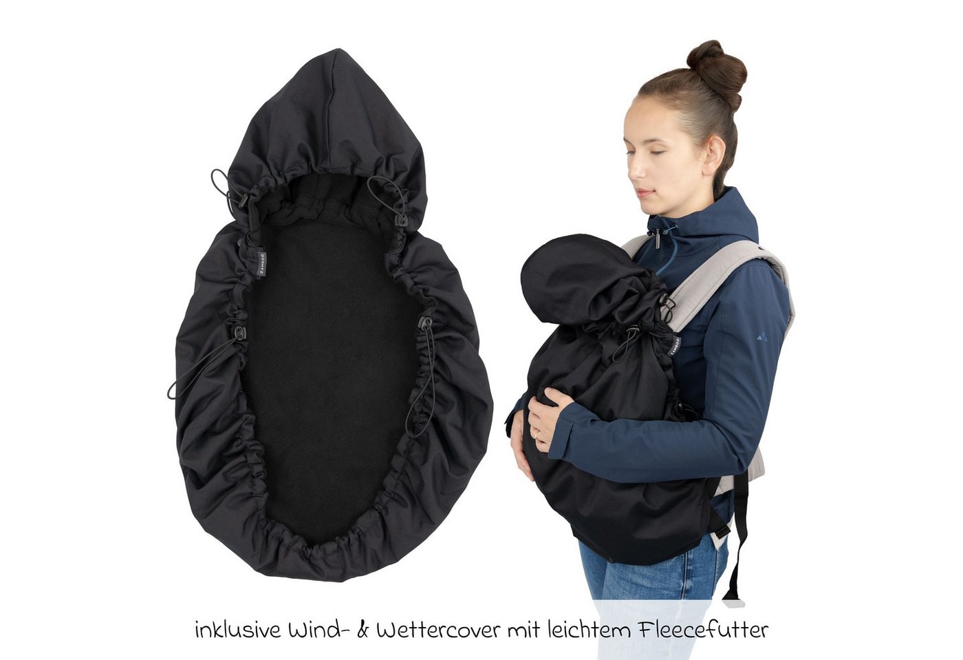 Tula Babytrage Explore Mesh - Mojave, Bauchtrage Rückentrage & Wetterschutz ab Geburt von 3,2 kg - 20,4 kg Bild 4