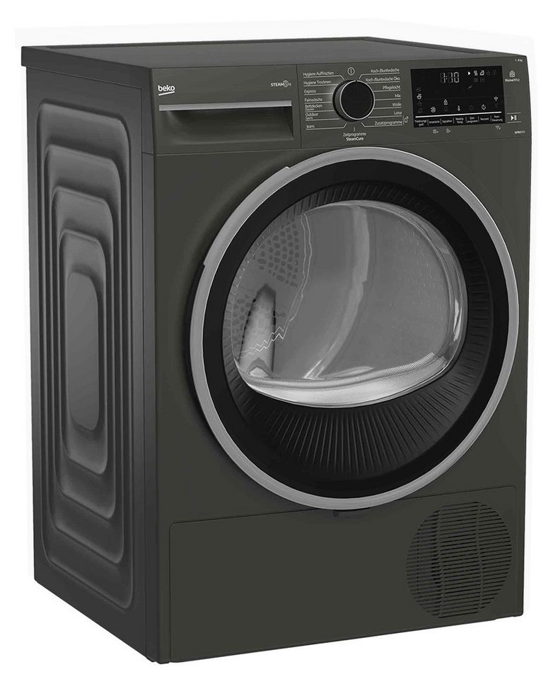 BEKO Wärmepumpentrockner BMG7TDT8820R, HomeWhiz, Leise-Programm, Knitterschutz Bild 3