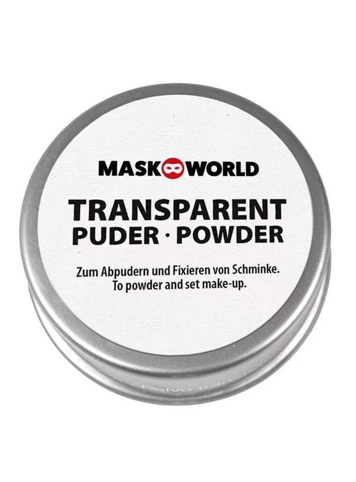 Maskworld Theaterschminke Make-up Puder Transparent 20g - Fasching Halloween Bild 2
