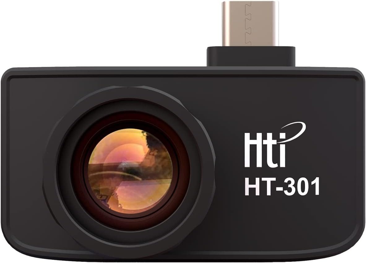 TSE Wärmebildkamera HTI HT-301 Wärmebildkamera USB-C 384x288 Thermografie 25Hz IR Bild 5