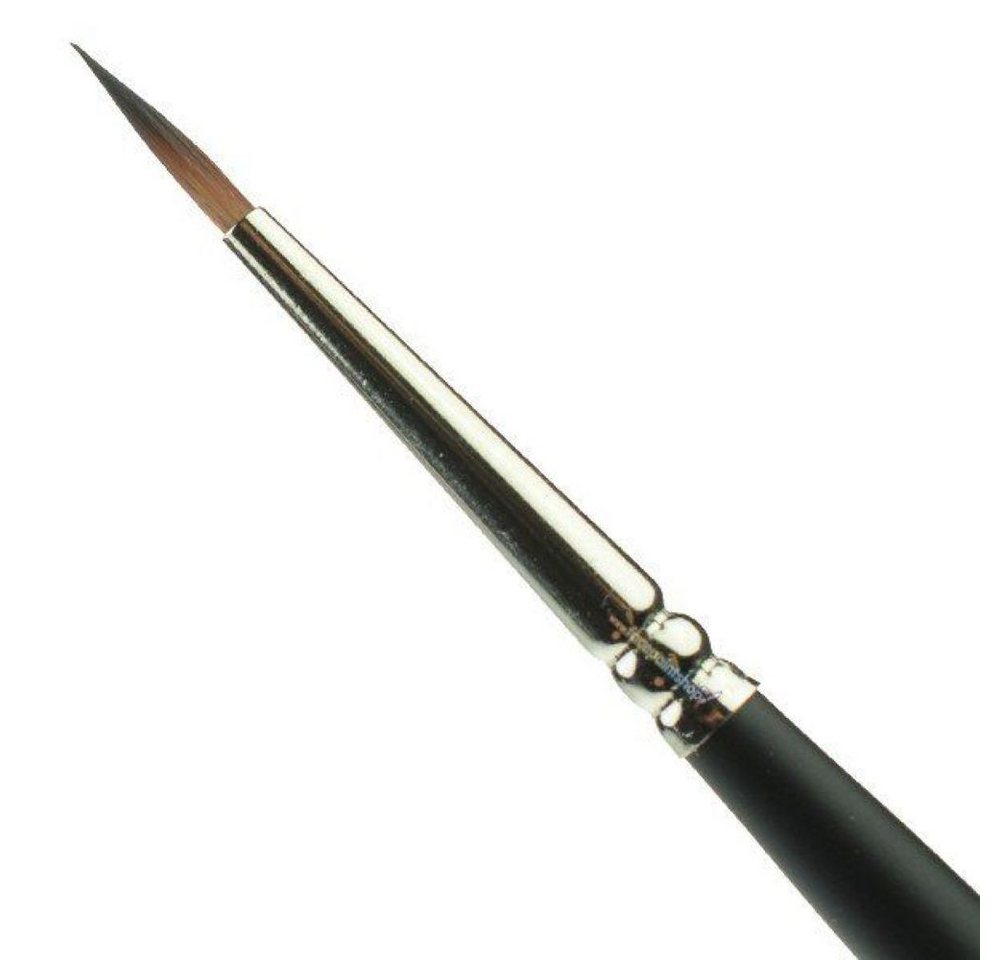 Eulenspiegel Theaterschminke Make-up Pinsel rund, Gr.3