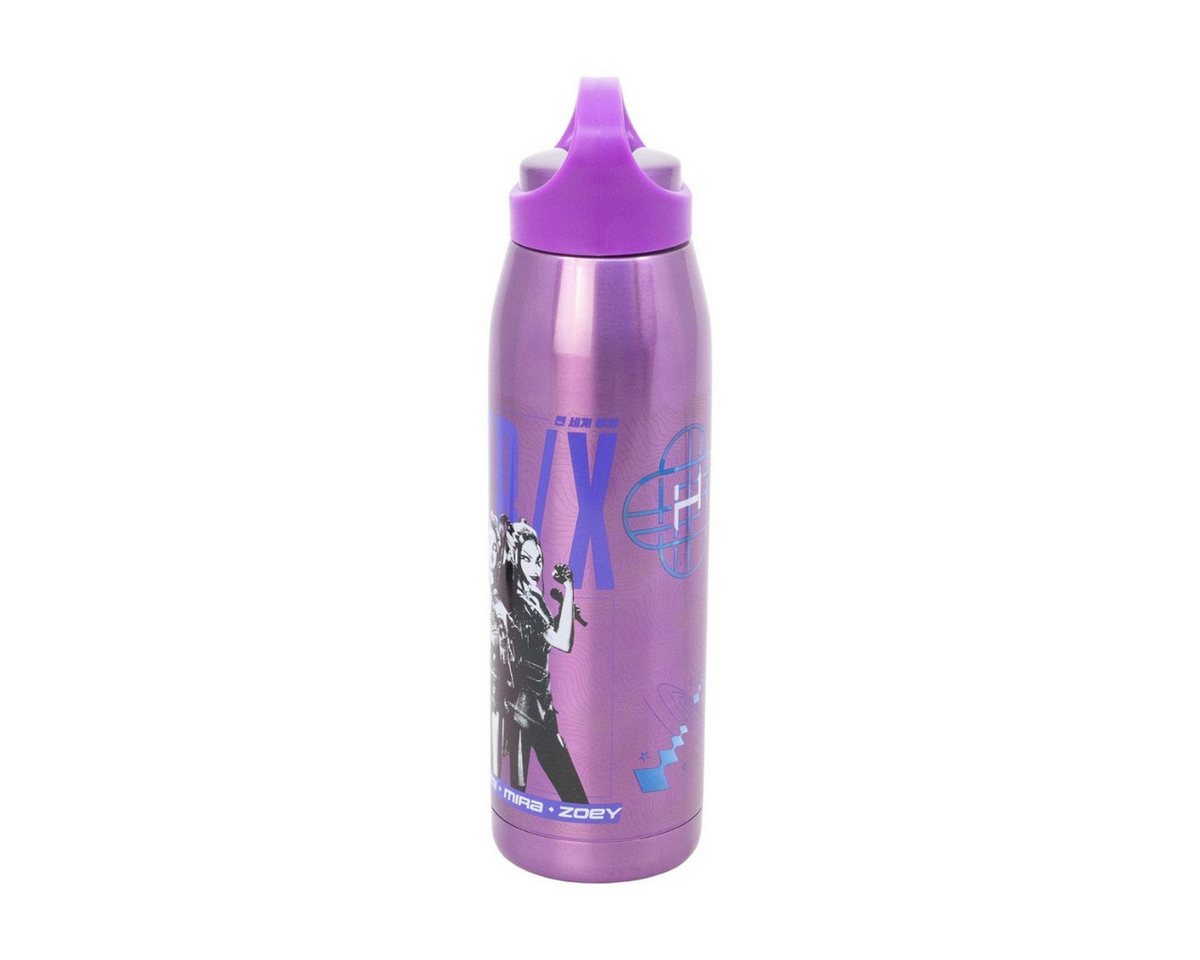 K-Pop Demon Hunters Thermoflasche Glam 665 ml Edelstahl Trinkflasche mit Schraubdeckel und Tragegriff Bild 3