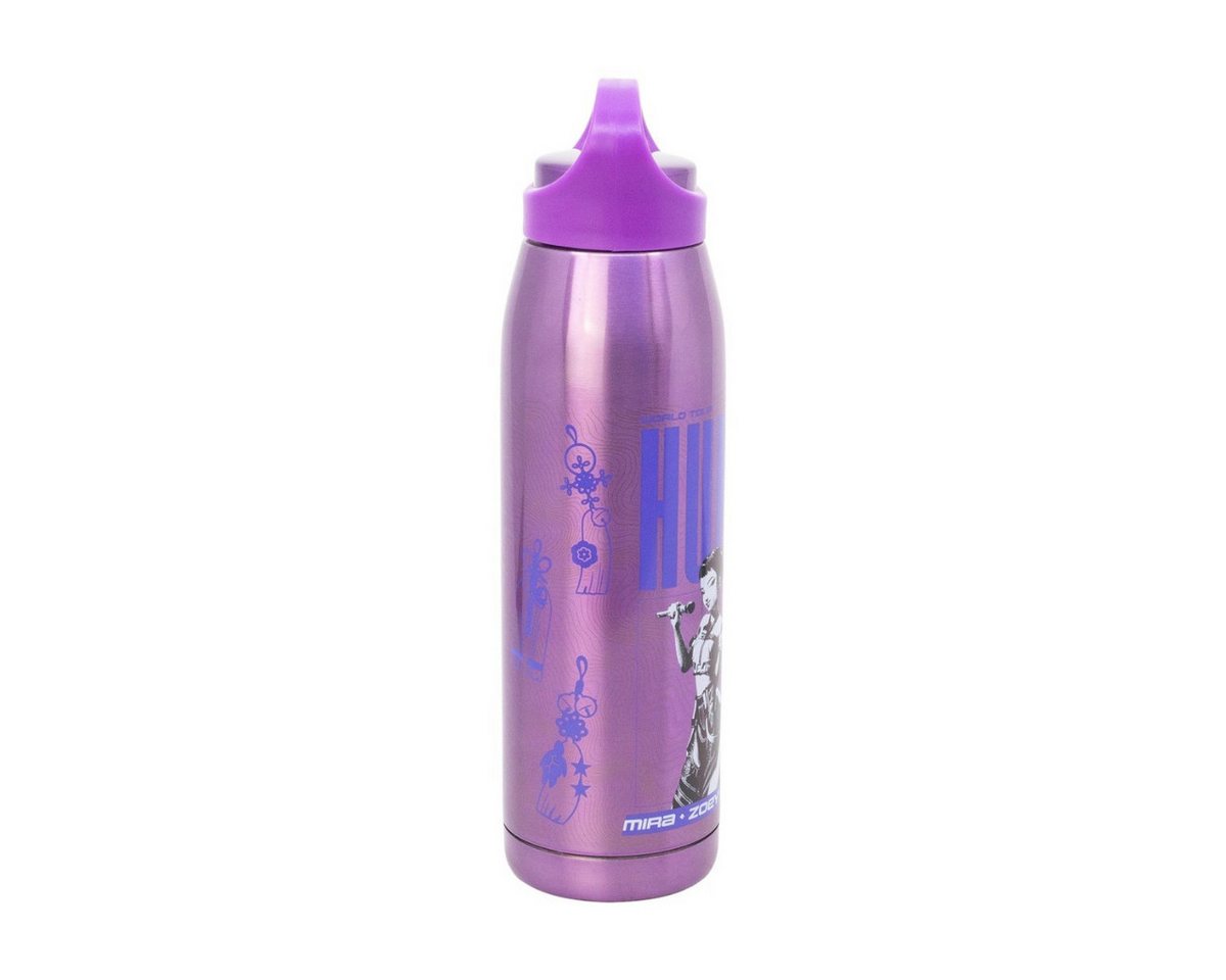 K-Pop Demon Hunters Thermoflasche Glam 665 ml Edelstahl Trinkflasche mit Schraubdeckel und Tragegriff Bild 5