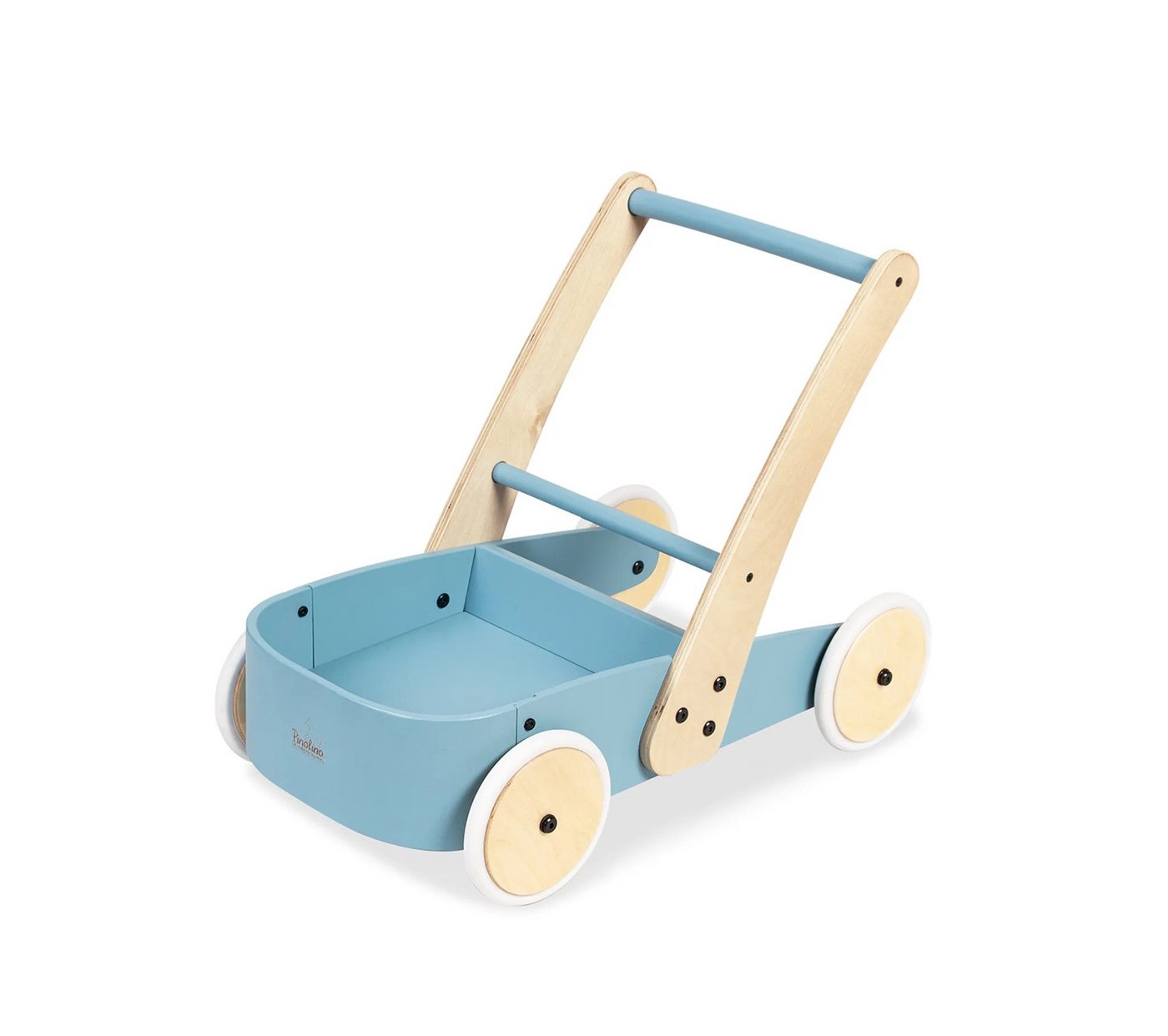 Pinolino® Lauflernwagen Fiete Lauflernhilfe mit Bremssystem - Lauflernhilfe aus Holz in Blau, (1-tlg), Laufenlernen durch einstellbare Bremse, Fördert Motorik Bild 5