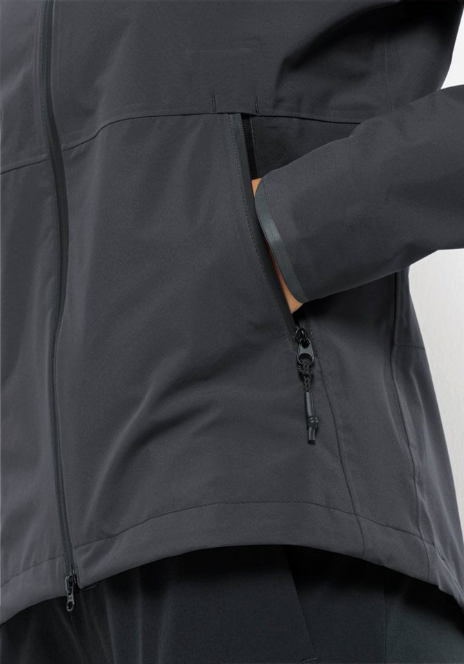 Jack Wolfskin Fahrradjacke BIKE COMMUTE MONO JKT W mit speziell auf das Radfahren ausgelegtem Schnitt, wasserdicht Bild 2