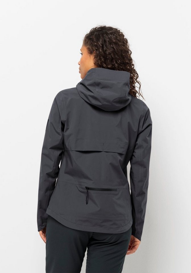 Jack Wolfskin Fahrradjacke BIKE COMMUTE MONO JKT W mit speziell auf das Radfahren ausgelegtem Schnitt, wasserdicht Bild 4