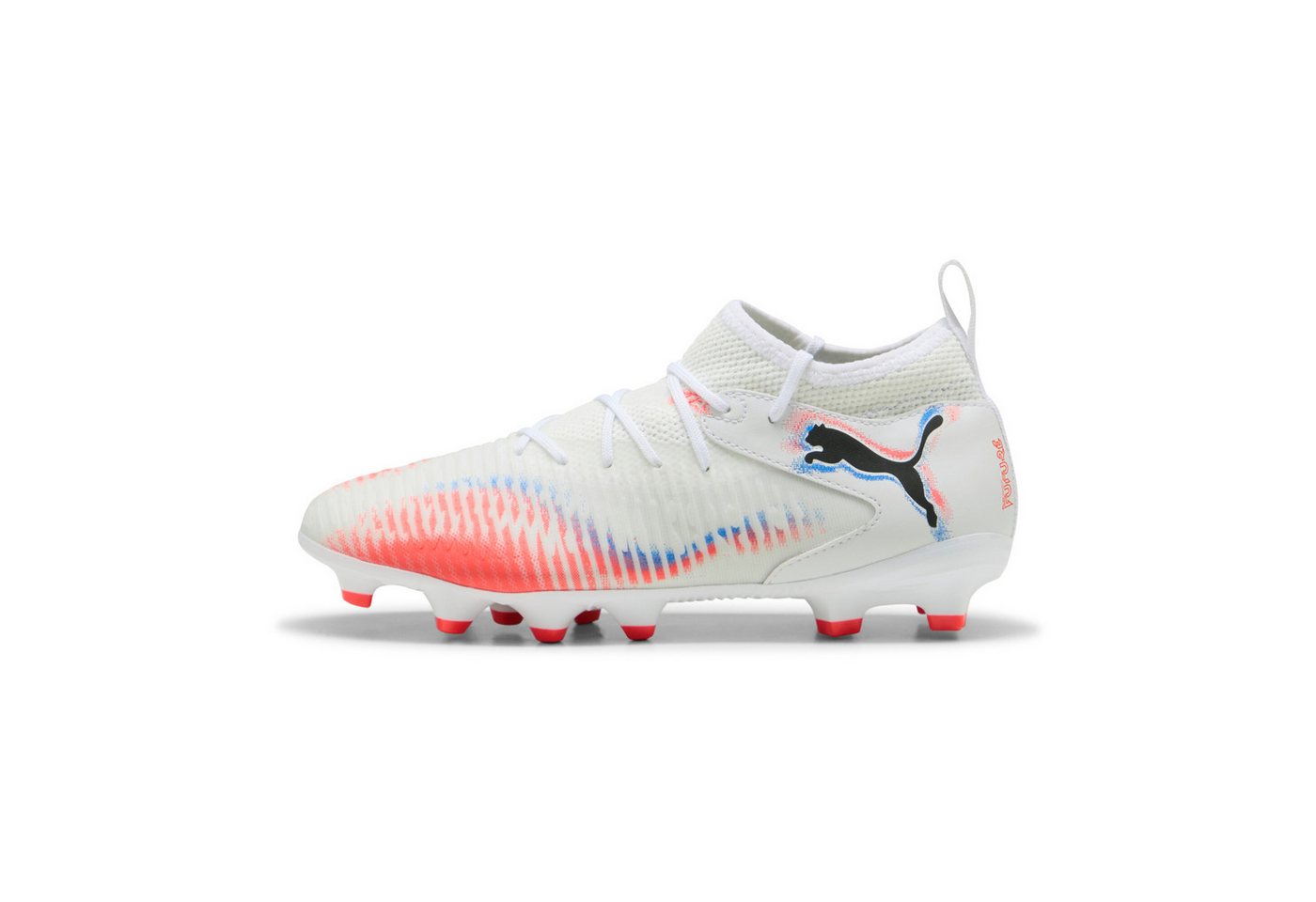 PUMA FUTURE 8 MATCH FG/AG JR Fußballschuh (für Kinder & Jugendliche) für Rasen- und Kunstrasenplätze, leichtes Mesh-Obermaterial