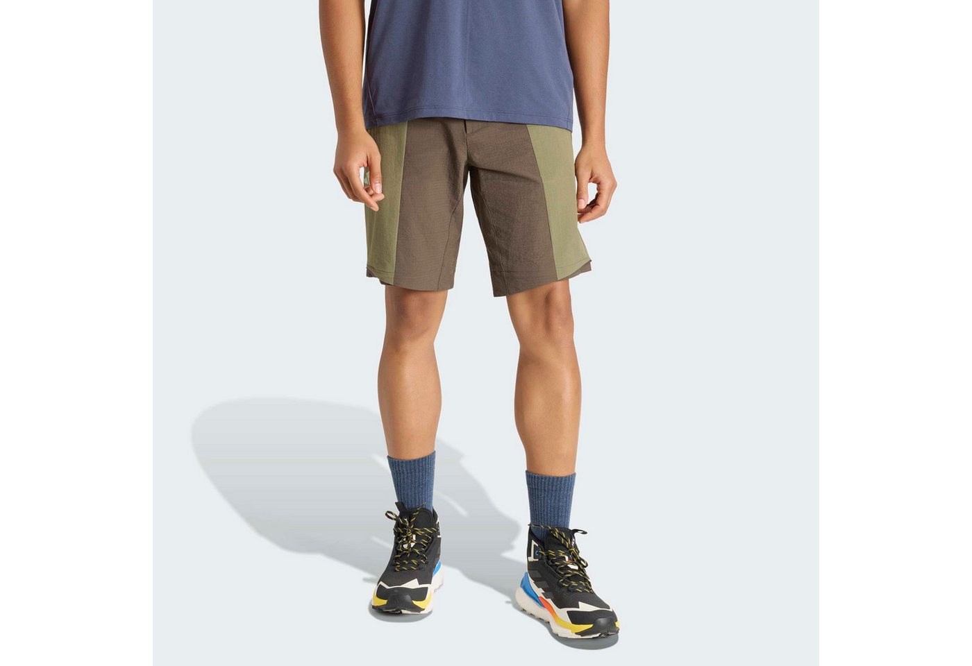 adidas TERREX Outdoorhose XPERIOR UTILITAS CLIMA365 mit Reißverschluss und Druckknopf, sportlicher Stil, aus Kunstfaser