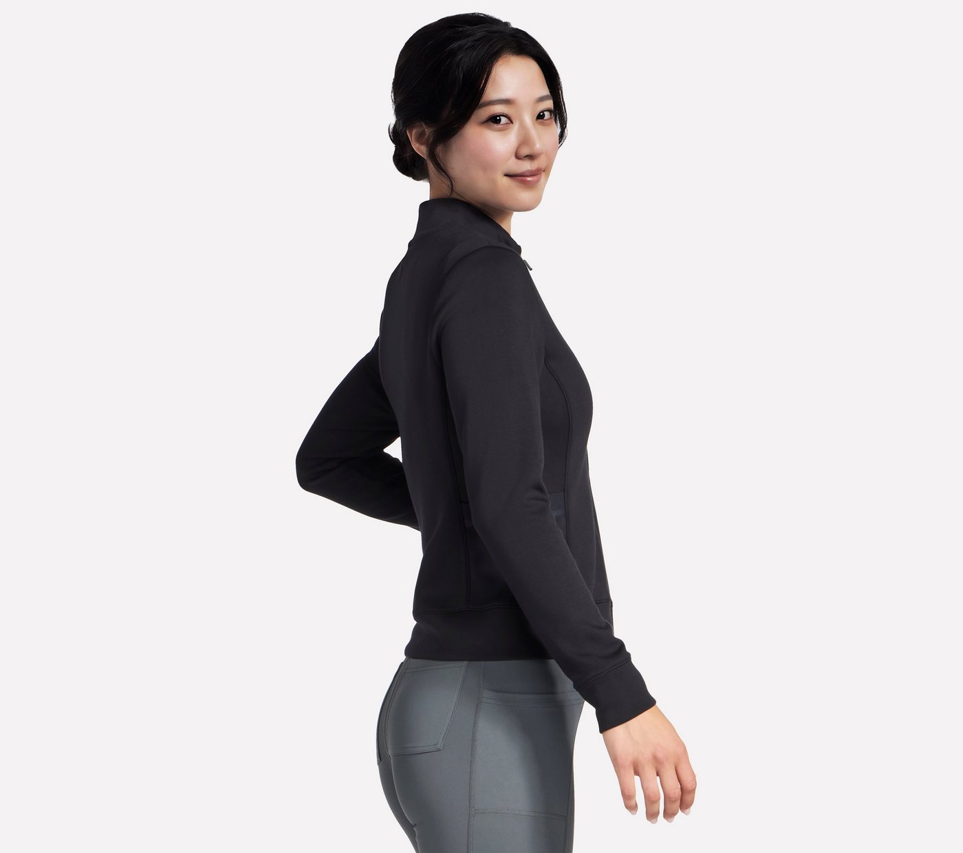 Skechers Trainingsjacke Women's Jacket für Sportmode und Fitness, mit flexibler Passform Bild 3