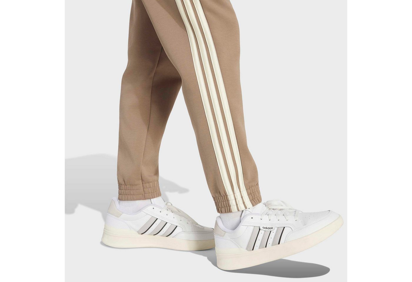 adidas Sportswear Sporthose STADIUM 3-STREIFEN reguläre Passform, sportlich, aus Baumwolle und Polyester