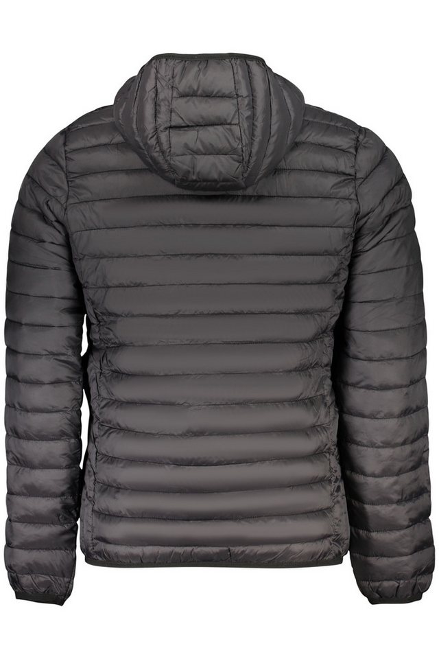 U.S. Polo Outdoorjacke Stylische schwarze Herrenjacke mit Kapuze und vielen Taschen Bild 2