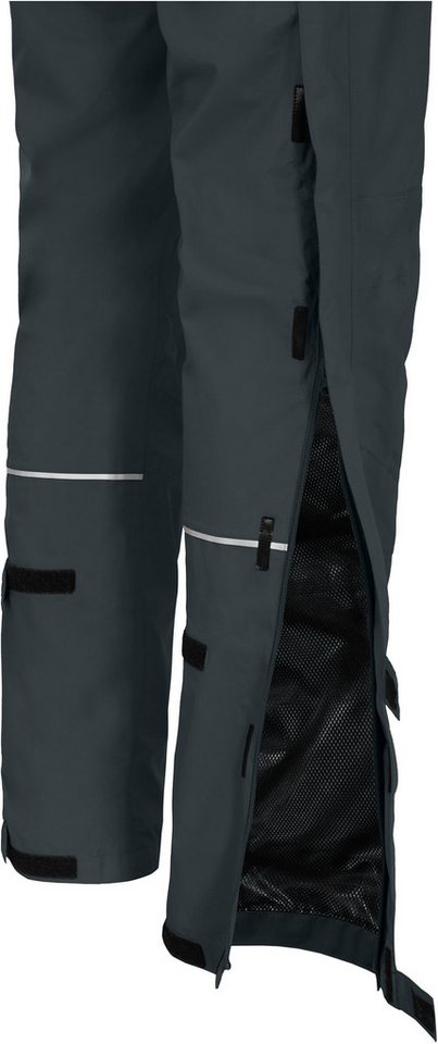 Bergson Regenhose MITCHELL Herren Regenhose, Netzfutter, 12000 mm Wassersäule, Kurzgrößen, dunke Bild 4
