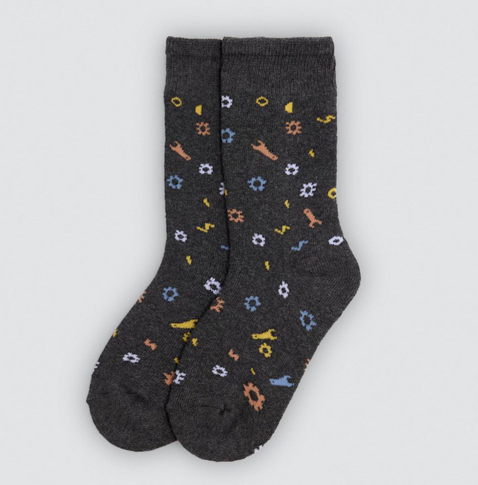 YSABEL MORA Thermosocken Ysabel Mora 3er Pack Jungen Thermosocken Socken Strümpfe Baustelle (3-Paar) Bild 3