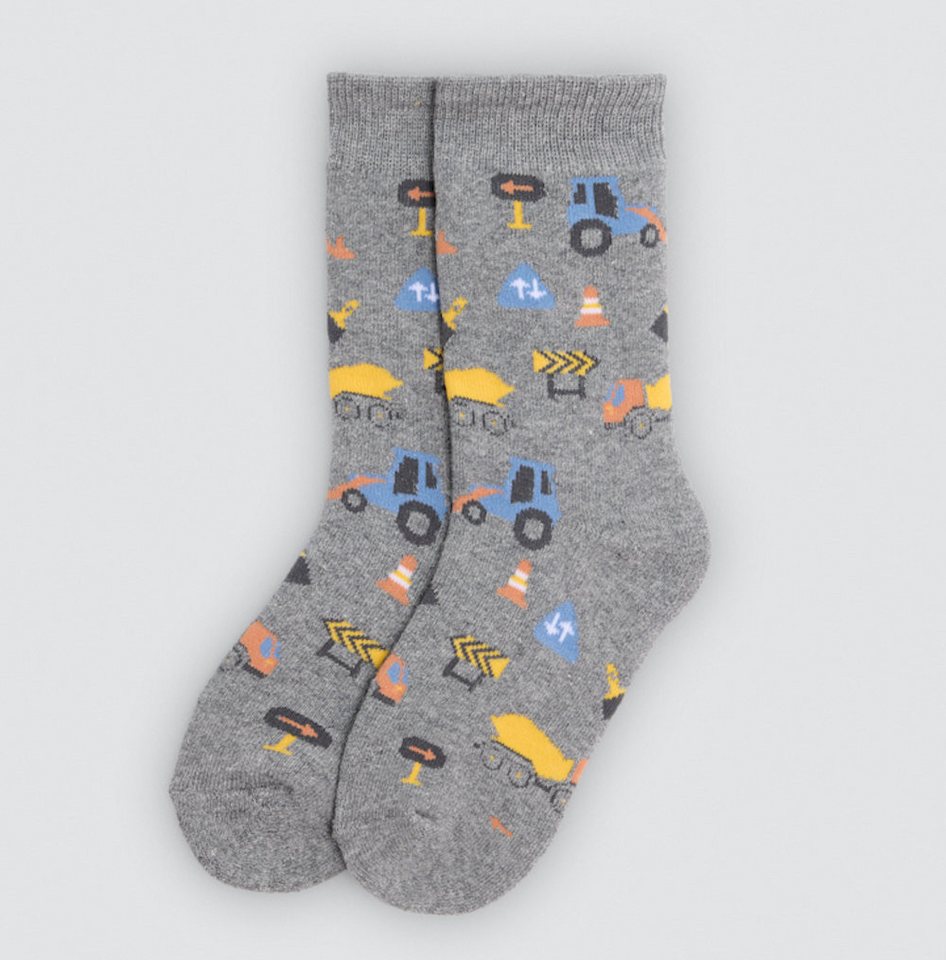 YSABEL MORA Thermosocken Ysabel Mora 3er Pack Jungen Thermosocken Socken Strümpfe Baustelle (3-Paar) Bild 4