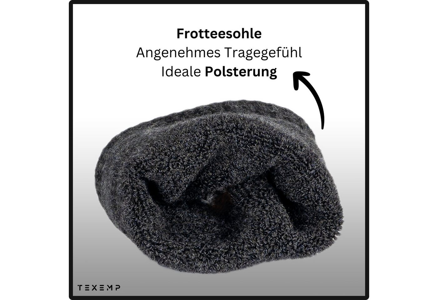 TEXEMP Thermosocken 6 - 12 Paar Thermo Socken Winter Sport Socken Dicke Socken Arbeit (Packung, 12-Paar) Bild 2