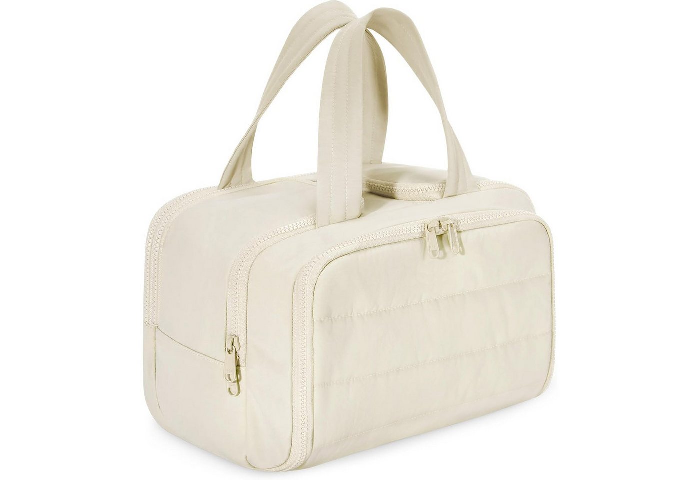 Coonoor Kosmetiktasche Leichte Reisetoilettentasche, große Kosmetiktasche mit weitem Öffnen (1-tlg), Organizer mit Griff für Accessoires, Utensilien und Toilettenartikel Bild 3