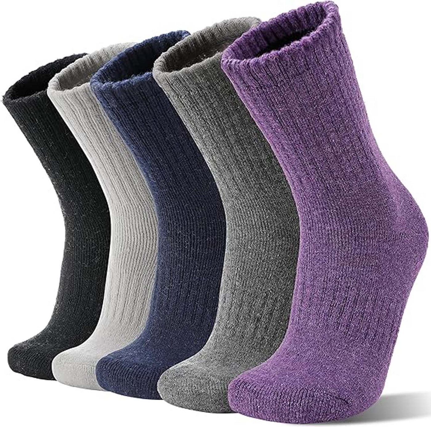 Autrucker Thermosocken Damen Socken Winter Socken 5 Paar atmungsaktiv warm (5-Paar) Bild 5