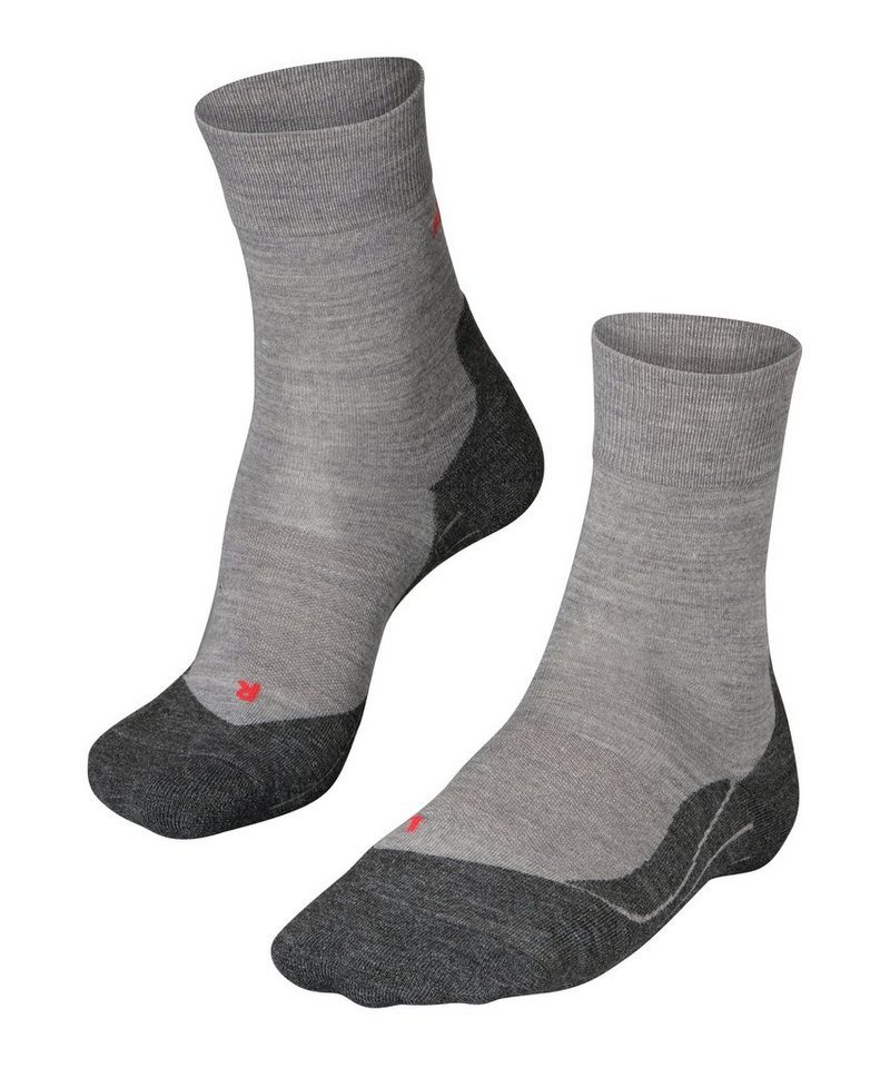 FALKE Laufsocken FALKE RU4 Endurance Wool Running Herren (1-Paar) leichte Laufsocke mit mittlerer Polsterung